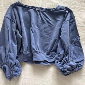 Free People Movement Cropped Sweatshirt